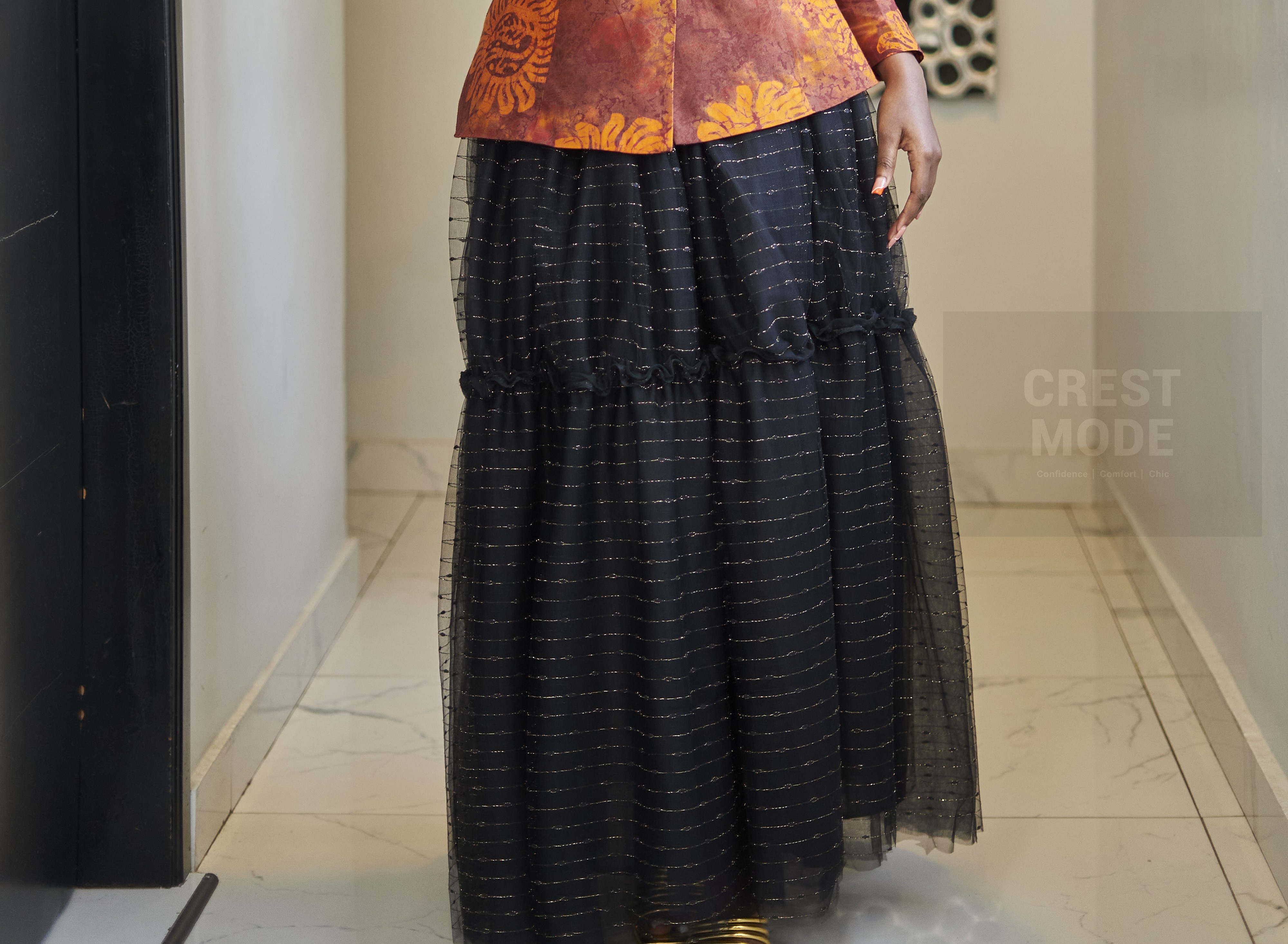 Wool Gabardine Slim-Fit Pants